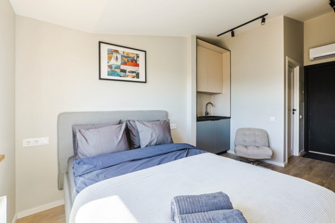 Сдается стильная квартира-студия в центре Риги.  Полностью новая  отличная Рига - изображение 7