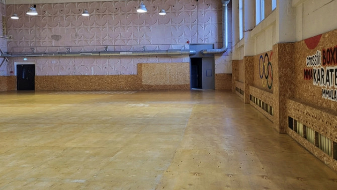 Telpas sporta nodarbībām.  Iznomā daļu no sporta zāles ar atsevišķu ieeju no pagalma puses, Rīga - foto 5