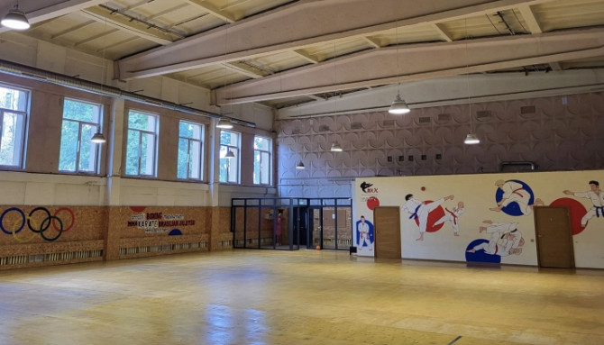 Telpas sporta nodarbībām.  Iznomā daļu no sporta zāles ar atsevišķu ieeju no pagalma puses, Rīga - foto 2