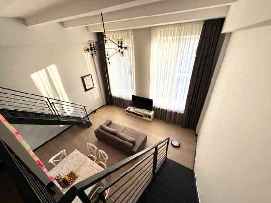 Квартира в стиле лофт в жилом комплексе "Kalnciema Quarter Residence", Агенскалнс  Планировка: Rīga