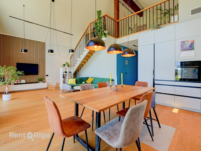 Izīrē modernu jaunbūvi Salaspilī ar saules paneļiem!  Tiek piedāvāta izīrēšanai moderna Salaspils - foto 4