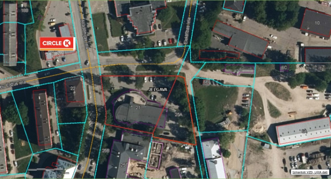 Property for sale in Jelgava city center.  Building - Akademiias 21 Street,  The land under it - Aka Елгава и район - изображение 5