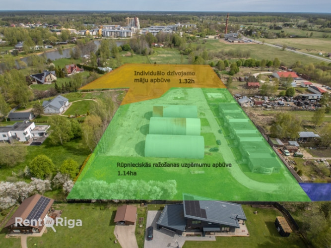 Piedāvājumā perspektīvs investīciju objekts  2,91 ha zeme ar ēkām  Pārdošanā tiek Ādažu novads - foto 5
