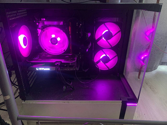 Продам игровой сетап: Intel core i5-13400f Geforce Rtx 4060 8gb 16gb ozy 8tb hdd 1tb ssd Monitor... Рига - изображение 1