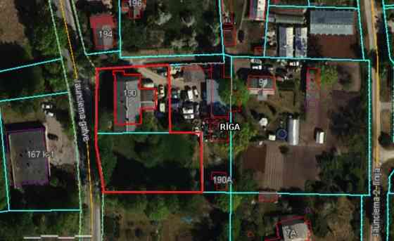 Land for the construction of private houses or commercial properties.  Detached house residential de Rīga
