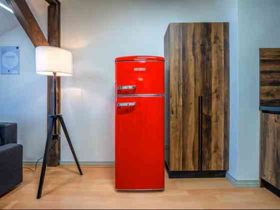 Комфортная и со вкусом обставленная двухуровневая квартира в стиле loft в самом Рига