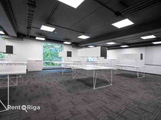 Furnished open-plan office in a newly built office building in the Quiet Centre.  The space features Рига