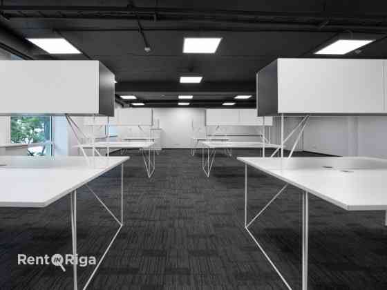 Furnished open-plan office in a newly built office building in the Quiet Centre.  The space features Рига