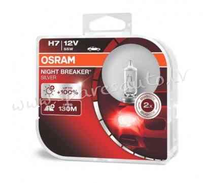 O64210NBS-HCB - H7 OSRAM DUO BOX H7 OSRAM NIGHT BREAKER SILVER - Spuldzite Osram Komplekts - UNSORTE Rīga
