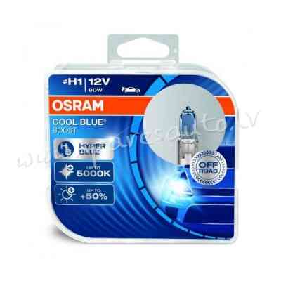 OCBB1-DUO - H1 OSRAM COOL BLUE BOOST H1 P14.5s 12V 80W DUO - Spuldzite Osram Komplekts - UNSORTED HA Rīga