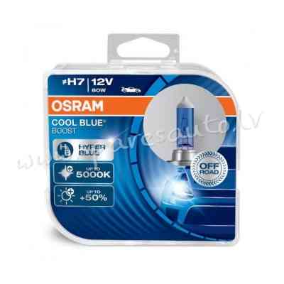 OCBB7-DUO - H7 OSRAM COOL BLUE BOOST H7 PX26d 12V 80W DUO - Spuldzite Osram Komplekts - UNSORTED HAL Rīga