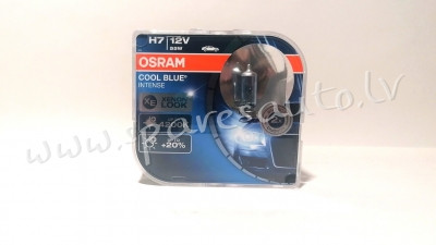 OCBI7-DUO - H7 OSRAM COOL BLUE Intense H7 12V 55W DUO - Spuldzite Osram Komplekts - UNSORTED HALOGĒN Rīga - foto 1