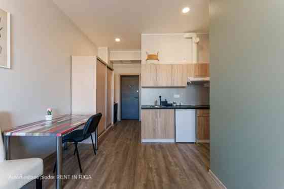 Available for long term rent (starting from 6 months): Modern studio apartment in a renovated buildi Рига