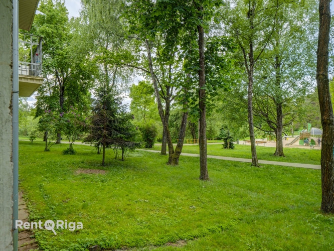 Izīrē 2 istabu dzīvokli Juglā!  Dzīvoklim ir ērts plānojums ar divām istabām, atsevišķu Rīga - foto 3