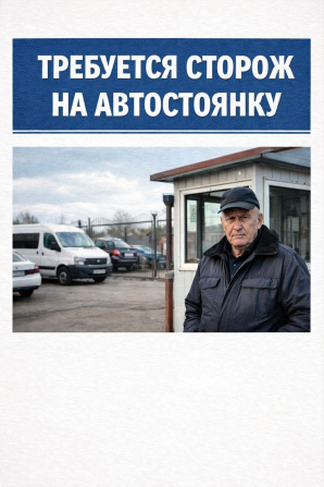 Требуются на автостоянку сторожа-дежурные мужчины (пенсионеры) в р-н  Золитуде. Предпочтение... Rīga - foto 1
