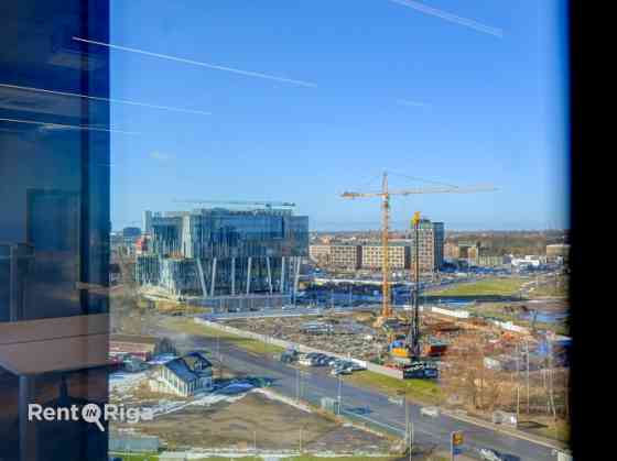 Modern office with an open-plan layout on the 10th floor of the Place Eleven office building.  6 par Rīga