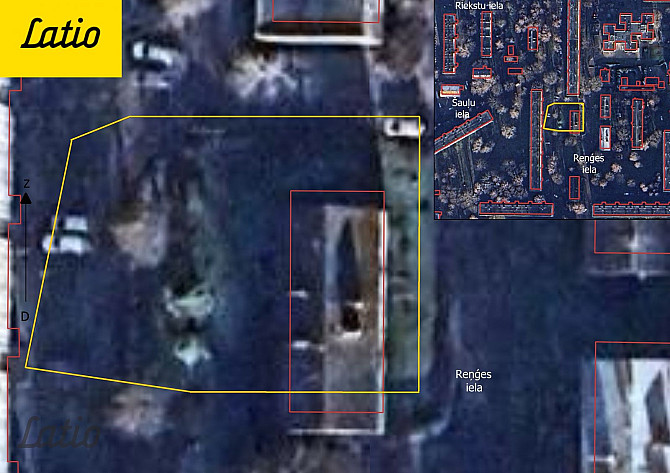 Pārdod zemi ar uz tā esošu daudzdzīvokļu namu.
Īpašums sastāv no 2 zemes gabaliem 447 un 770m2 platī Рига - изображение 4
