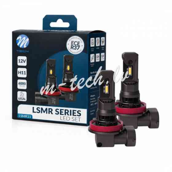 LSMR11 - LED SET M-TECH H11 UNECE R37 Rīga