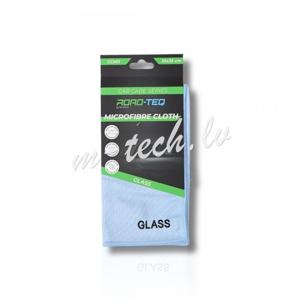 CCM11 - Microfiber cloth streak-free for cleaning windows. glass and mirrors. 240gsm 35x35cm Rīga - foto 1