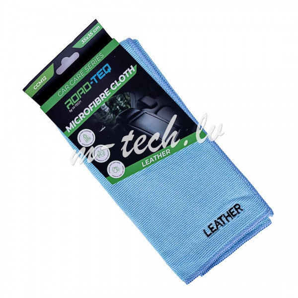 CCM12 - Microfiber cloth for cleaning leather upholstery. 400gsm 35x35cm Rīga - foto 1