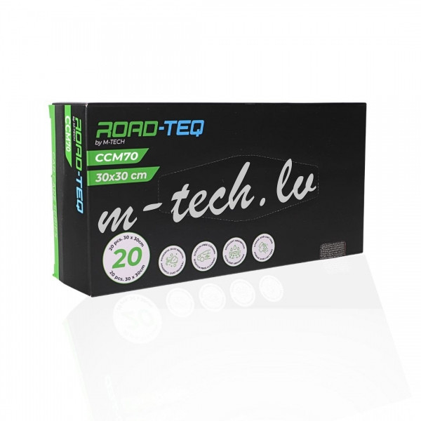 CCM70 - Microfiber cloth in box. 20 pcs. 180 gsm. 30x30 cm Rīga - foto 1