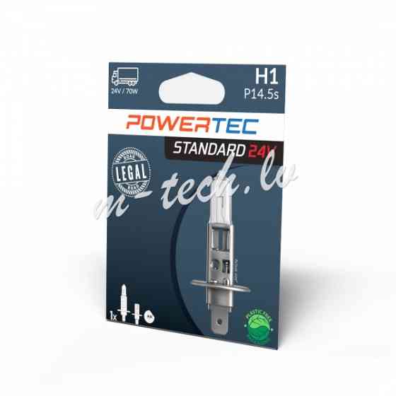 PTZ901-01B - Powertec H1 24V 70W H1 P14.5s Rīga