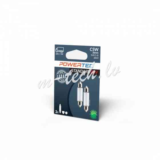 PTZ933-02B - Powertec C5W 24V 5W 36mm T11x36 SV8.5 Rīga