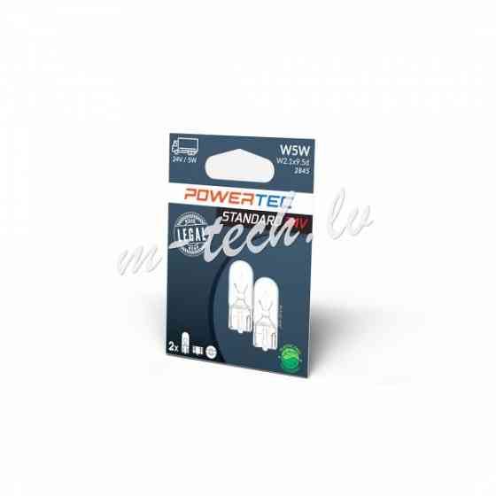 PTZ912-02B - Powertec W5W T10 24V 5W W2.1x9.5d Rīga