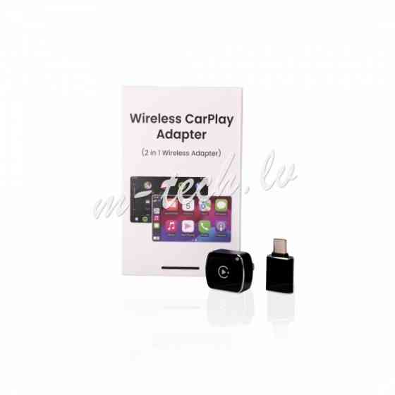 CPAA10 - Wireless CarPlay /Android Auto Bluetooth: BT5.0 Premium Media Socket USB A + USB C Rīga