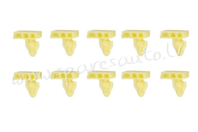 809827C1 - OE 76847-JG00A, a=8x17; c=10,2; d=4,7; h=16,5 - Plastmasas Turētāji - UNSORTED PLASTMASAS Rīga - foto 1