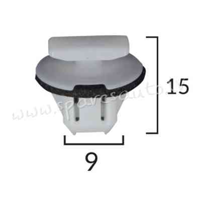810527C1 - OE 76882-JG10A, a=12,6; b=10,5; c=11,6; d=1,5; h=15 - Plastmasas Turētāji - UNSORTED PLAS Rīga