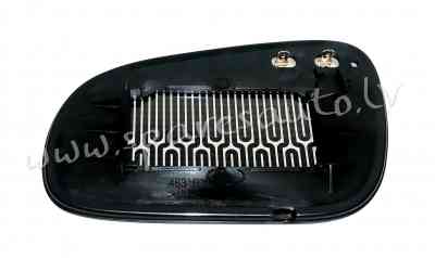 9060552M - OEM: 6432597; 30744791; 9203121 heated, convex, chrome, 00->04 R - Spoguļa Stikls Ar Pama Rīga