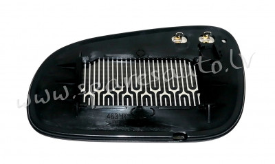 9060552M - OEM: 6432597; 30744791; 9203121 heated, convex, chrome, 00->04 R - Spoguļa Stikls Ar Pama Rīga - foto 1
