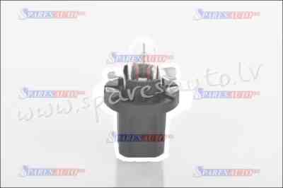 99ZP141A - 1,2W 10PC., 12V,1,2W,black cap,B8.5d - Spuldzite - UNSORTED HALOGĒNA SPULDZES Rīga