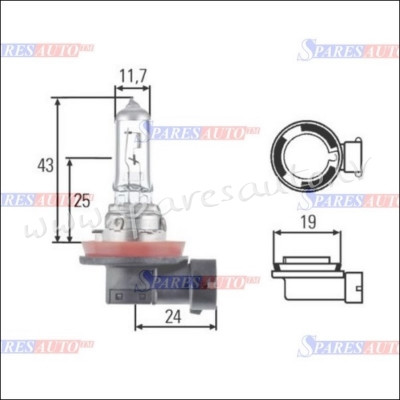 99ZS010L - SRLine 12V 55W - Spuldzite - UNSORTED HALOGĒNA SPULDZES Rīga - foto 1