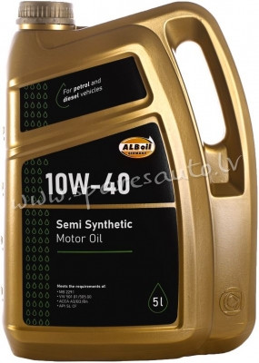 ALBSS1L - ALB eļļa 10W-40 pussintētiska universāla 1 L - Motoreļļa - UNSORTED AUTO PIEDERUMI Rīga - foto 1