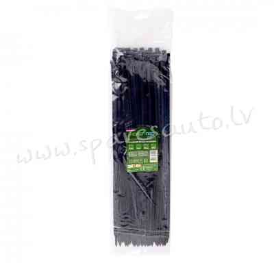 CTB-5X370 - ROAD-TEQ Nylon Cable Ties. size: 4.8x370mm. 100 pcs. black.  Savilcēji, kabeļu skavas -  Рига