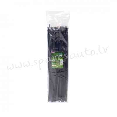 CTB-5X400 - ROAD-TEQ Nylon Cable Ties. size: 4.8x400mm. 100 pcs. black.  Savilcēji, kabeļu skavas -  Рига