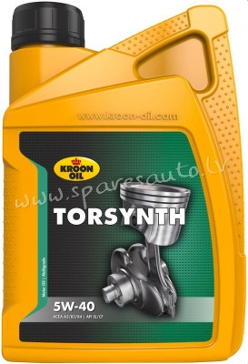 KR34446 - eļļa KROON-OIL TORSYNTH 5W-40 1L - Motoreļļa - UNSORTED AUTO PIEDERUMI Rīga - foto 1
