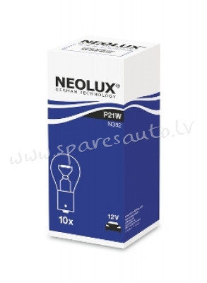 N382 - P21W NEOLUX BA15s 12V 21W P21W - Spuldzite - UNSORTED HALOGĒNA SPULDZES Rīga - foto 1