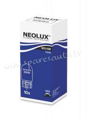 N580 - W21/5W NEOLUX W3x16q 12V 43241W W21/5W - Spuldzite - UNSORTED HALOGĒNA SPULDZES Rīga