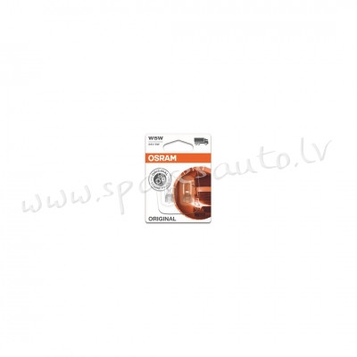O2845-02B - W5W OSRAM Original 2845 W2.1x9.5d 24V 5W W5W 02B - Spuldzite - UNSORTED HALOGĒNA SPULDZE Rīga - foto 1