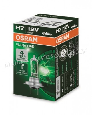 OULT7 - H7 OSRAM ULTRA LIFE 12V 55W 1pc. - Spuldzite - UNSORTED HALOGĒNA SPULDZES Rīga - foto 1