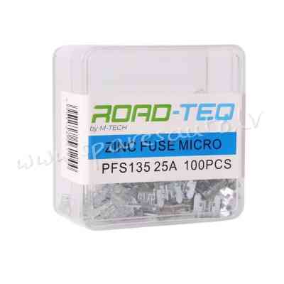 PFS135 - ZINC FUSE MICRO. BOX PACKING 25A 100pcs/box - Drošinātāju Komplekts - UNSORTED AUTO PIEDERU Rīga