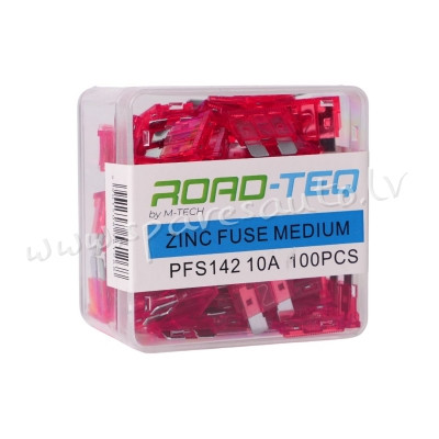 PFS142 - ZINC FUSE MEDIUM. BOX PACKING 10A 100pcs/box - Drošinātāju Komplekts - UNSORTED AUTO PIEDER Rīga - foto 1