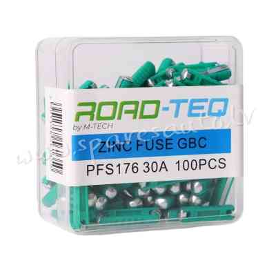 PFS176 - ZINC FUSE GBC. BOX PACKING 30A 100pcs/box - Drošinātāju Komplekts - UNSORTED AUTO PIEDERUMI Rīga