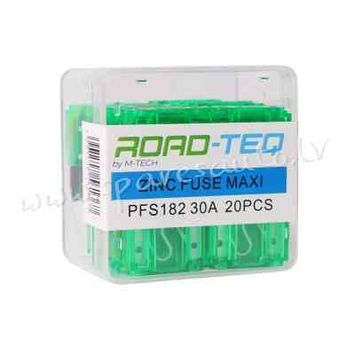 PFS182 - ZINC FUSE MAXI. BOX PACKING 30A 20pcs/box - Drošinātāju Komplekts - UNSORTED AUTO PIEDERUMI Rīga