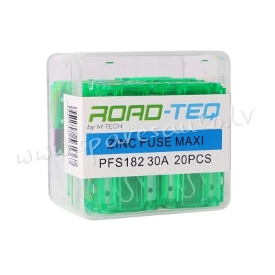 PFS182 - ZINC FUSE MAXI. BOX PACKING 30A 20pcs/box - Drošinātāju Komplekts - UNSORTED AUTO PIEDERUMI Rīga - foto 1