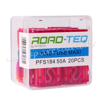 PFS184 - ZINC FUSE MAXI. BOX PACKING 50A 20pcs/box - Drošinātāju Komplekts - UNSORTED AUTO PIEDERUMI Рига - изображение 1