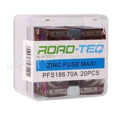 PFS186 - ZINC FUSE MAXI. BOX PACKING 70A 20pcs/box - Drošinātāju Komplekts - UNSORTED AUTO PIEDERUMI Rīga